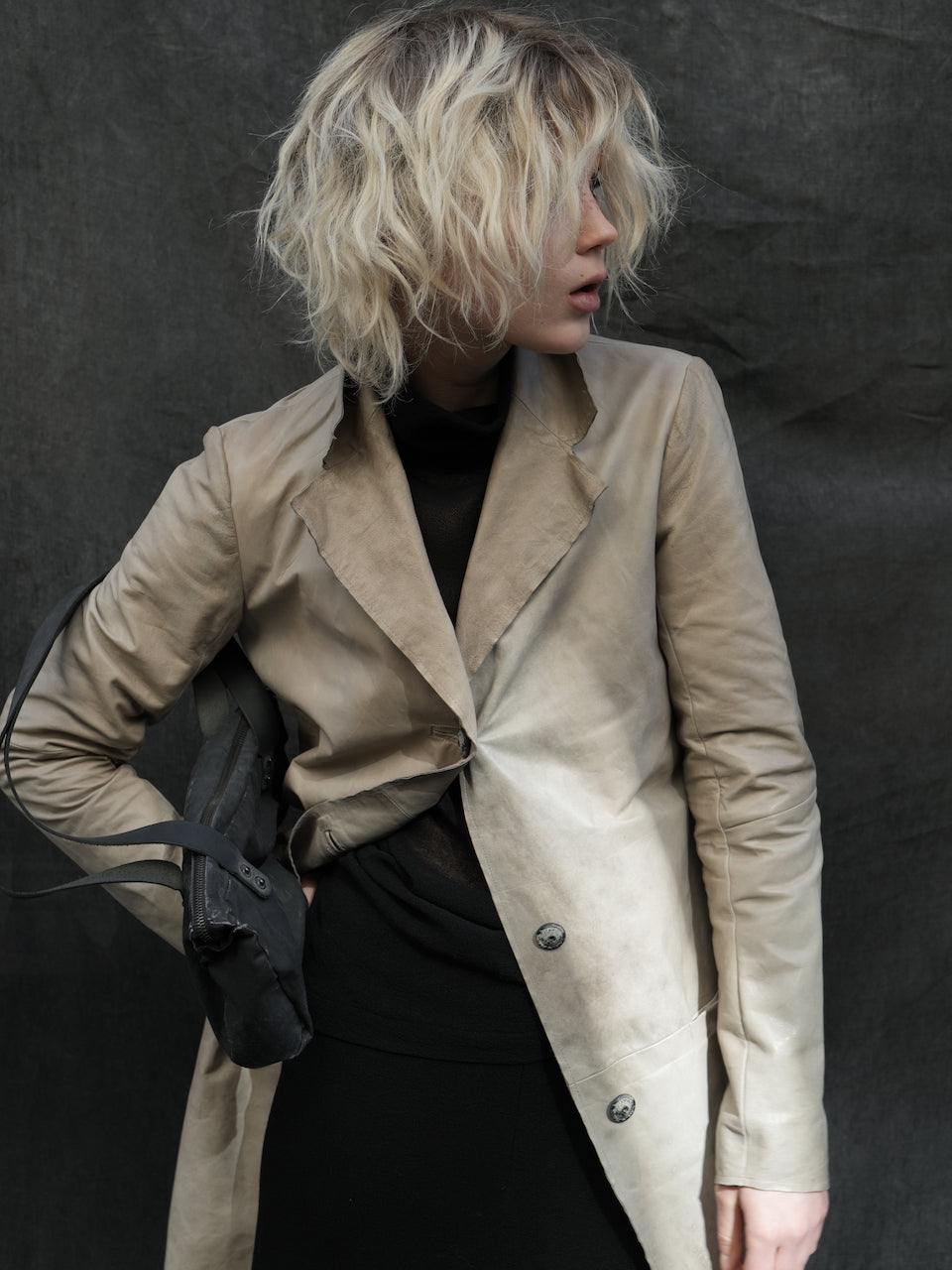 Leather Coat UGLA