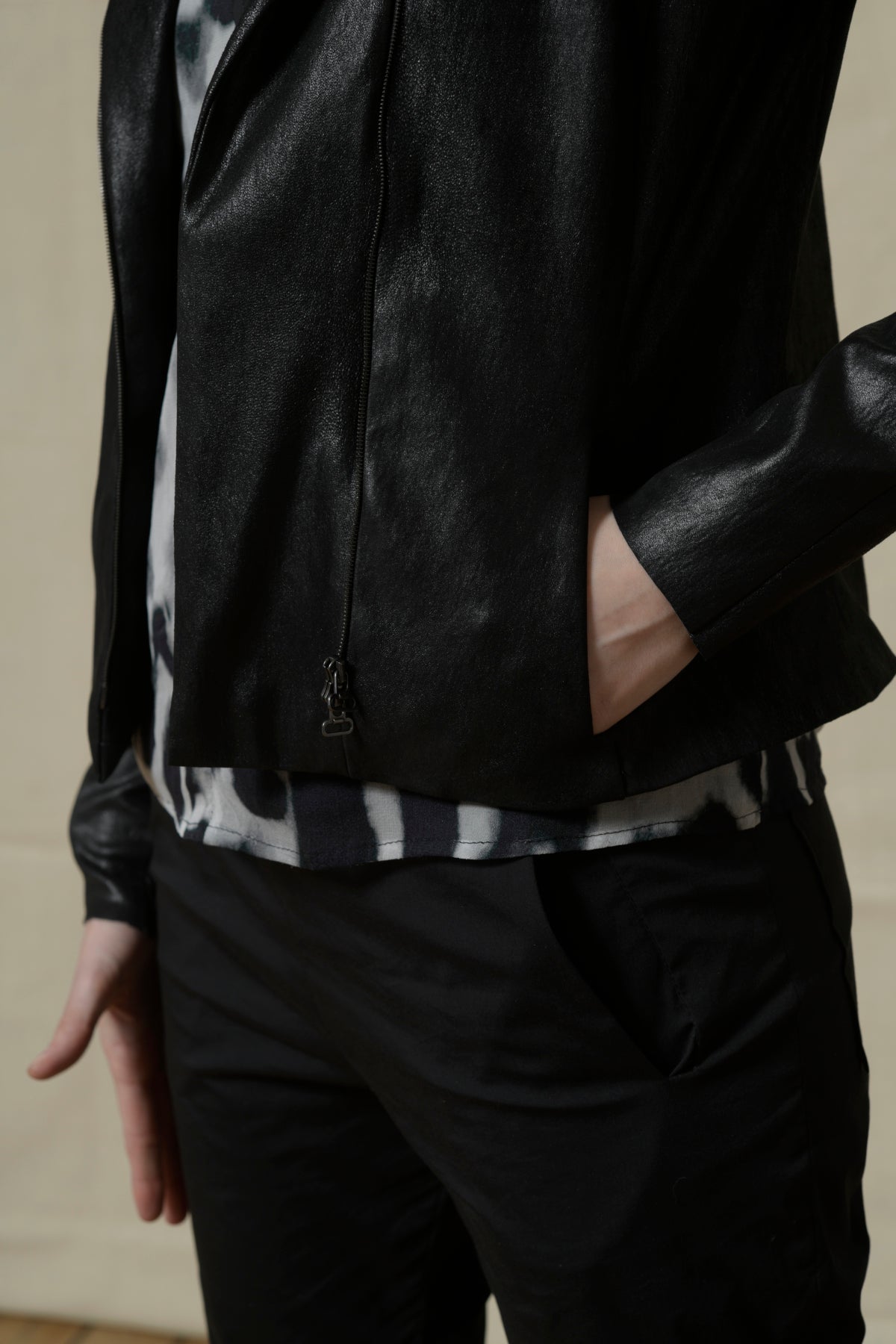 Leather Jacket LIPS