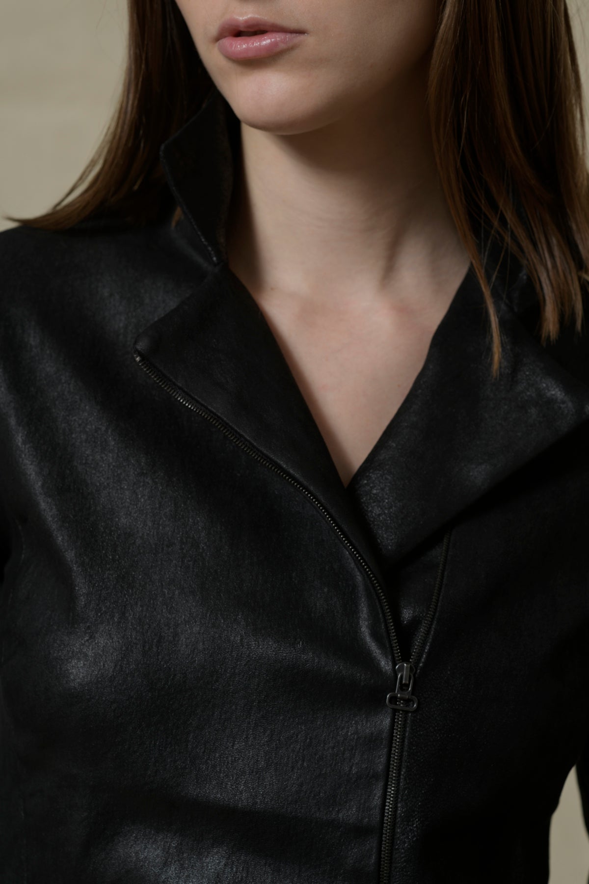 Leather Jacket LIPS