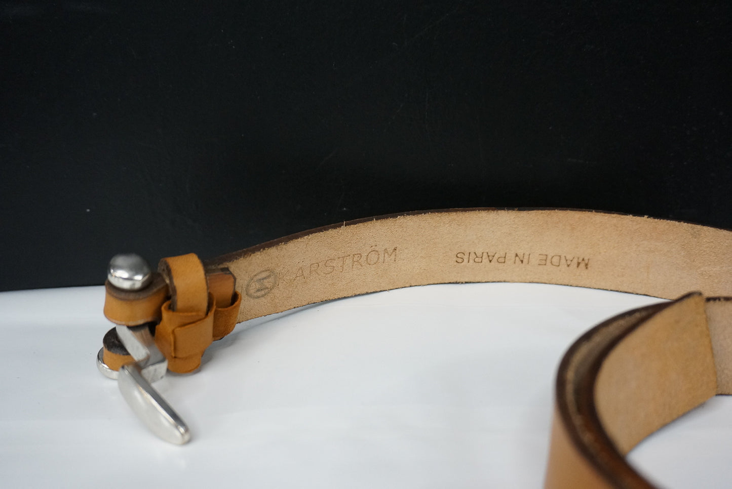 Short belt buckle