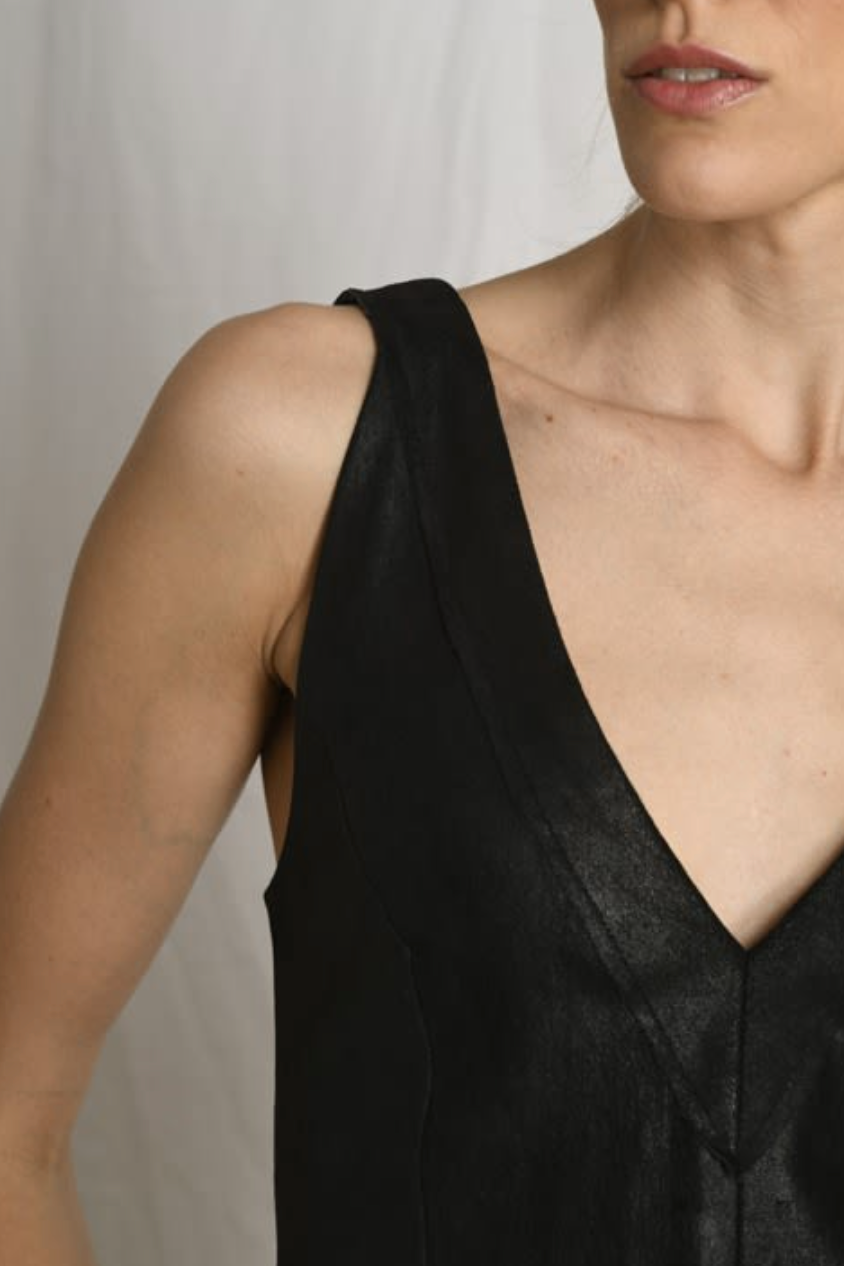 Leather Top JOSIE