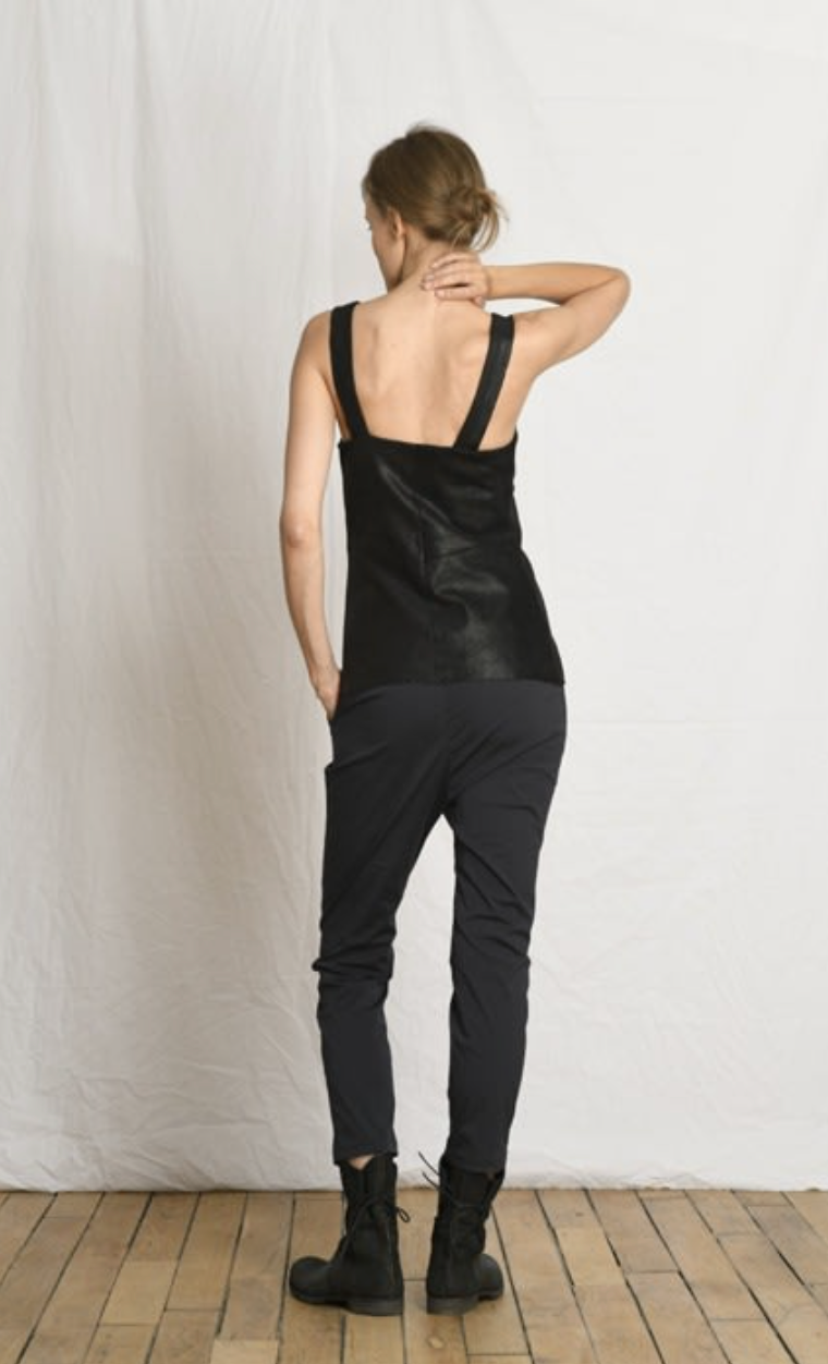 Leather Top JOSIE