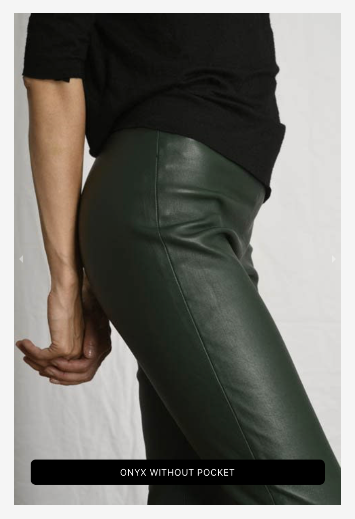 Leather Trouser ONYX