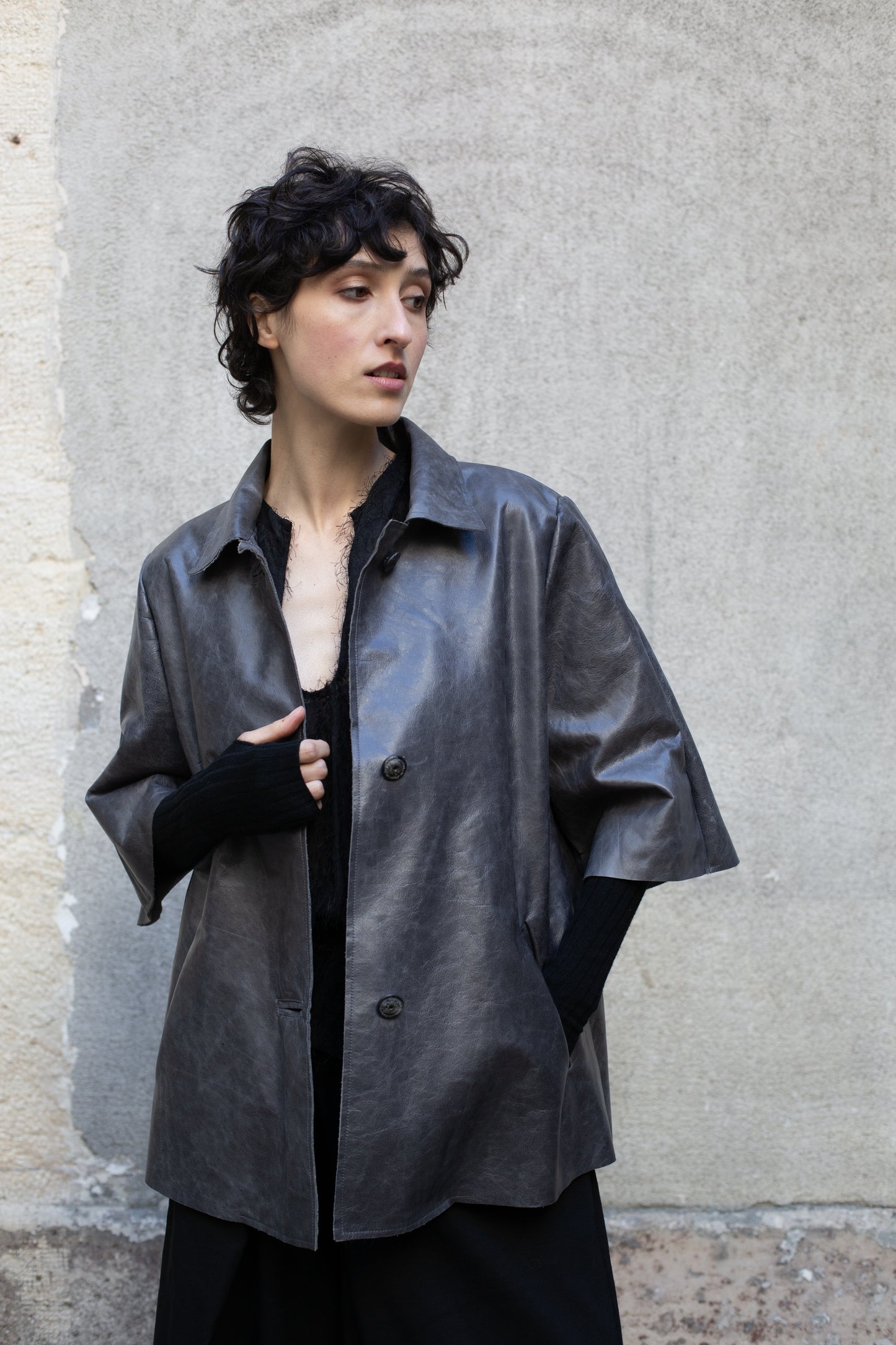 Leather Jacket GEDELWISE