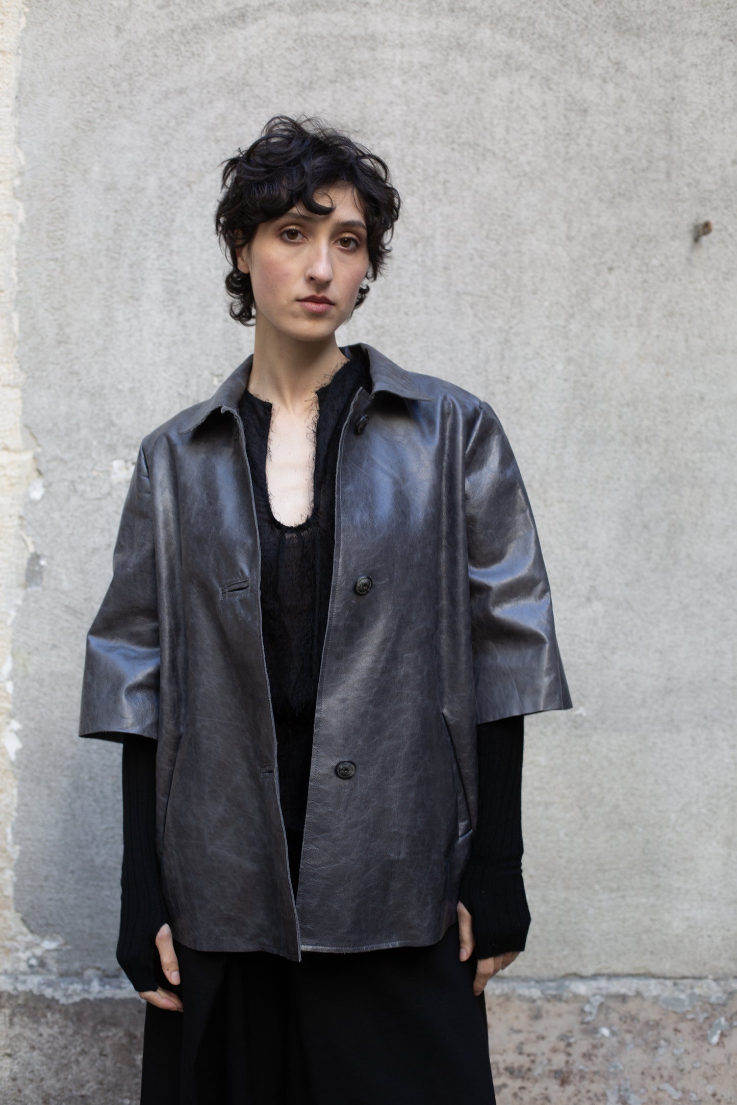 Leather Jacket GEDELWISE